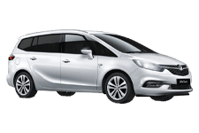 Van Hire Uttoxeter - Vauxhall Zafira 5 + 2 - Minibus hire Uttoxeter